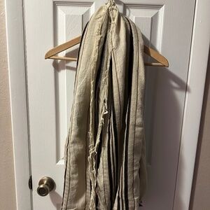 Wilfred Stripe Neutral Scarf
